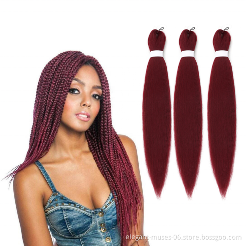 FREE  SAMPLE expression hair attachment prestretch and pre stretched jumbo braiding hair large stock afro pre stretch